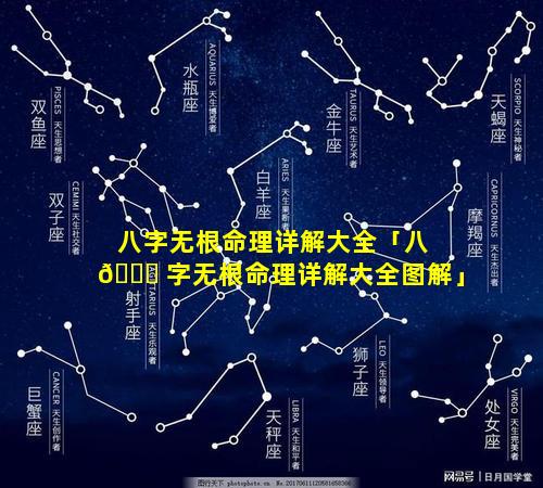 八字无根命理详解大全「八 🍁 字无根命理详解大全图解」